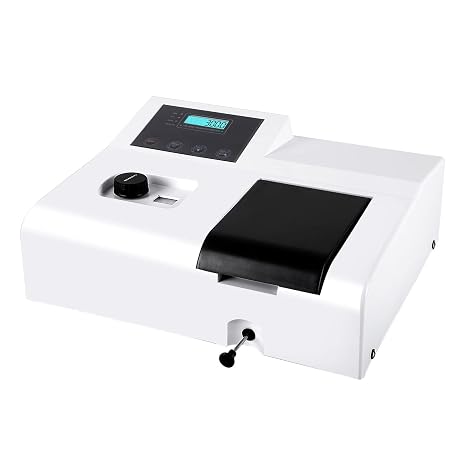 Tragbares Spektrophotometer 721 LDC Digital Lab Visible Spectrophotometer 350-1020 nm Lampe 6 nm Wolframlampe Laboranalyseausrüstung Spektrometer