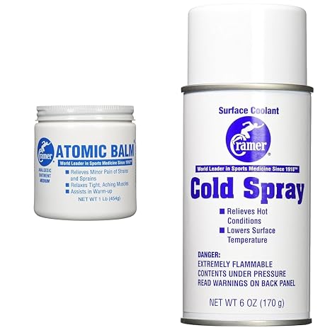 Cramer Atomic Balm 1 Lb. Jar (EA) & Cold Spray 6oz (EA)