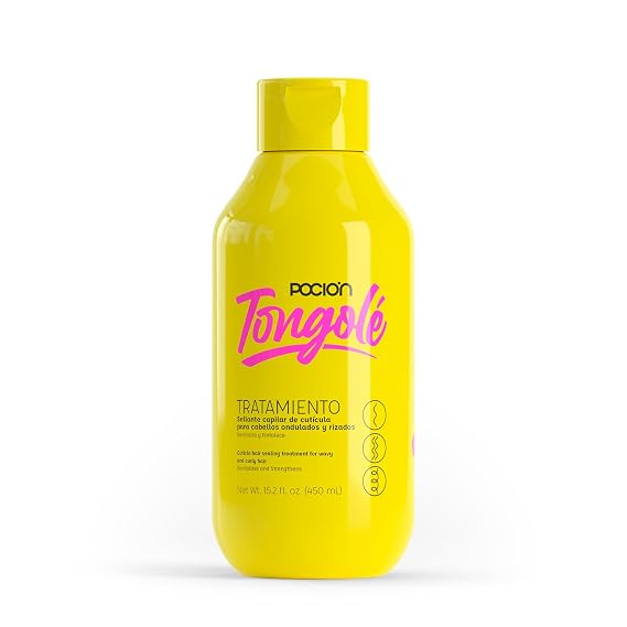 La Pocion Tongole Treatment Conditioner 15.2 Fl Oz (450 ml) Curly Hair Sealing Treatment for Wavy and Curly Hair Revitalize and Strengthen