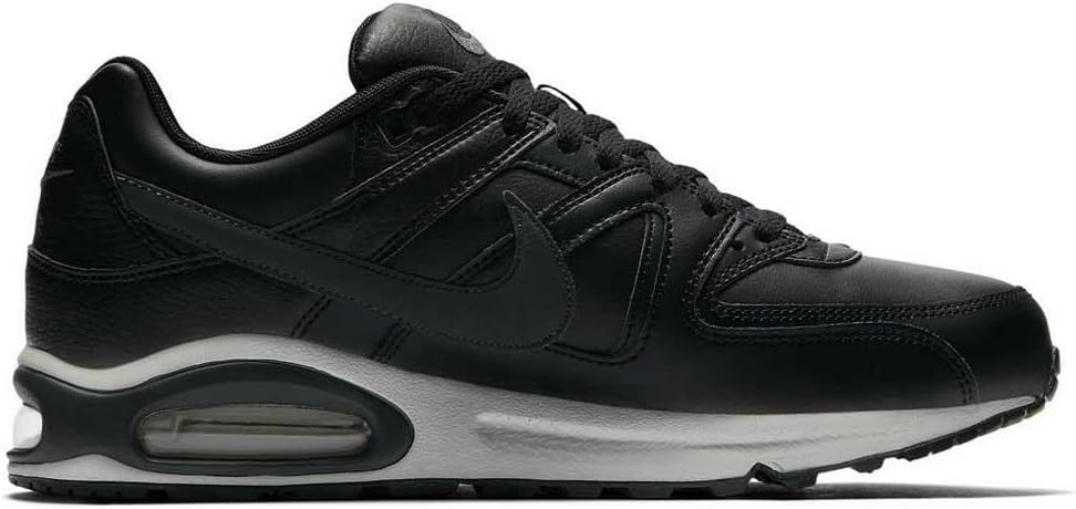 Nike NIKE AIR MAX COMMAND LEATHER, Men's Running Shoes, Black (Black/Anthracite-Neutral Grey 001), 12 UK (47.5 EU)