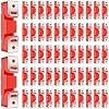 100 Pack Sound Isolation Clips, Sound Proofing Rubber Mounting Blocking Clips, Noisy Sound Isolation Clips Channel for Home, Office, Apartment, Recording Studio Walls