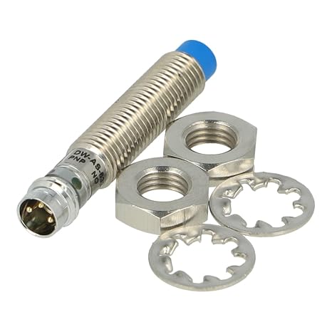 Dw-as-633-m8-001 3.5 Khz Switching Frequency, 304 Stainless Steel Housing, 3-pin M8 Quick-disconnect., 4mm Sensing Distance, 8mm Diameter X 45mm Body, Ip67, N.o. Output, Non-flush, Pnp, Tubu