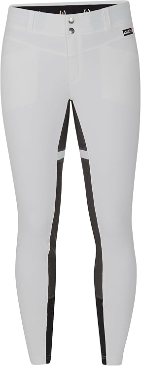 Kerrits Women's Crossover II Full Seat Riding Breeches | Lightweight, Durable, Year Round, Sweat Wicking, Breathable, Tailored Front Fly, With Pockets