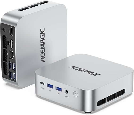 ACEMAGICIAN K1 Mini PC AMD Ryzen 7 7730U (Beats 7430U/5825U), 16GB RAM 1TB PCIe SSD Mini Computers(8C/16T, up to 4.5GHz), Windows 11 Pro 4K Triple Display Desktop Computer USB-C/LAN 2.5G/BT5.2/WiFi6