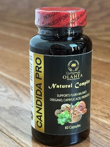 Candida PRO Complex - Wormwood herb Organic, Candida Support, Arabinogalactan, Organic Anise Seeds Whole - 1 Bottle 60 Capsules