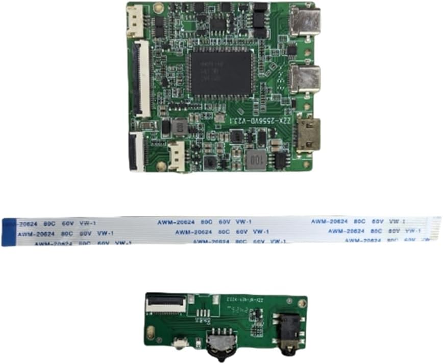 2 Type C compatible controller board, 11.6 13.3 14 15.6 17.3 inch 1920x1080 30 pin 40 pin for EDP LCD screen