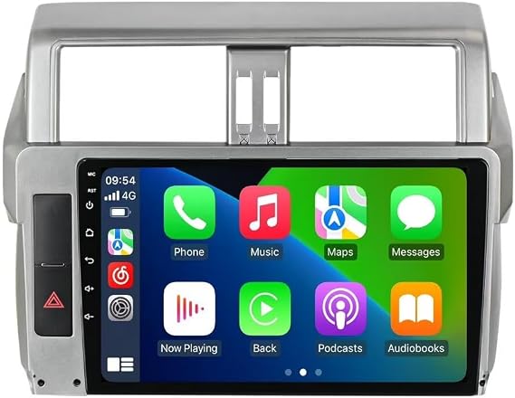 Radio for Toyota Land Cruiser Prado 150 2014-2017 Stereo Upgrade Dash Kit Car GPS Navigation,2+32GB 10.1" IPS Touch Screen Head Unit with Car-Play & Android Auto/SWC/Rear View