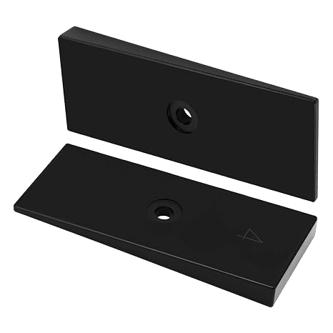 2Pcs 2" Wide 4 Degree Leaf Spring Degree Shims Steel Suspension Axle Shims for Leaf Springs and Lift Blocks