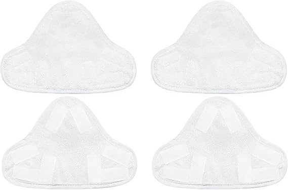 4 Pieces for H2O X5 Model Steam Mop Pads Microfiber Washable Mop Head Reusable Cloth 25 * 18cm stability