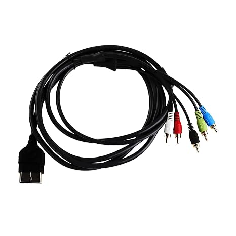 Component HD AV Audio Video Cable(8FT),Double Shielded Cable