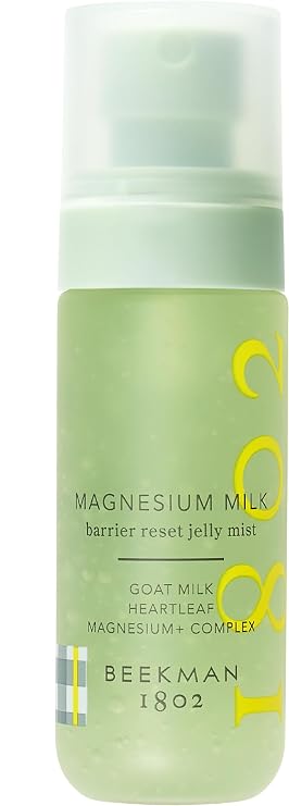 Beekman 1802 Magnesium Milk Barrier Reset Jelly Face Mist, 2 Fl Oz