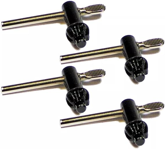 4 Pack Replacement 330034-02 Chuck Key for DeWALT 2500 RPM DW100 DW100 DW221 D21002 DW160 DW503-35 MTE29 03 6920 ET1200 6924 ET1235 258 HD 27104 5070 5070 W 1180-1 1180-95 1166 22866 27115