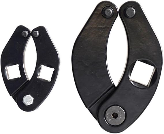 Adjustable Gland Nut Tool 7463 Compatible with Hydraulic Cylinders Hand Tools Set of 2