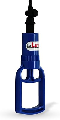 LeLuv EasyOp TGrip Vacuum Pump Handle with Release Valve - Blue