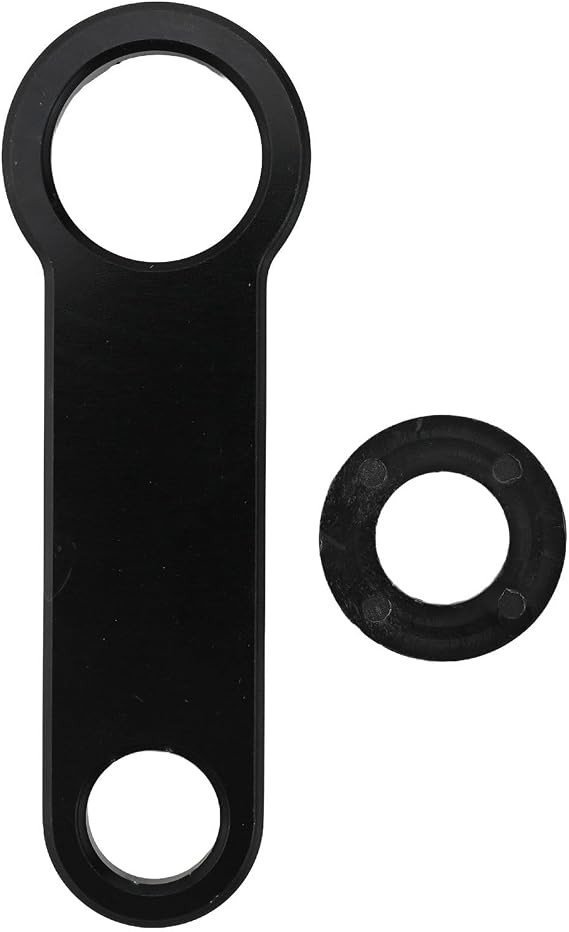 Pedal Wrench, Bike Spanner Tool, Aluminum Alloy, Nylon Gasket, Black, for Time RXS Xpro XPRESSO Mavic Zxellium
