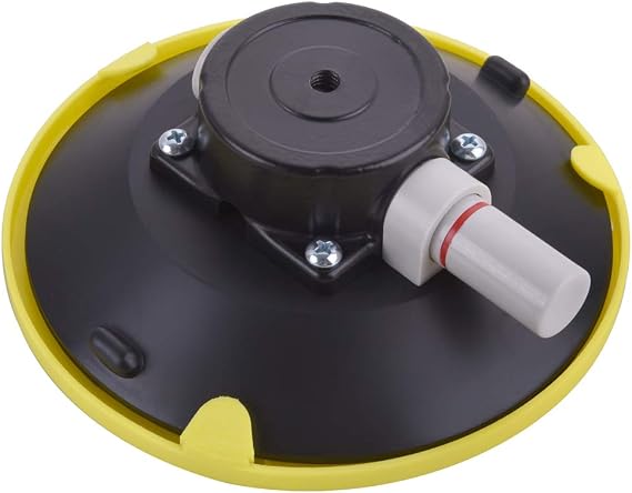 IMT 6" Mounting Vacuum Suction Cup 5/16"-18 Female Threaded, Small Hand Pump Active Camera Mounting Base, Glass Sucker Sucking Tool/Car Sucker for Camera