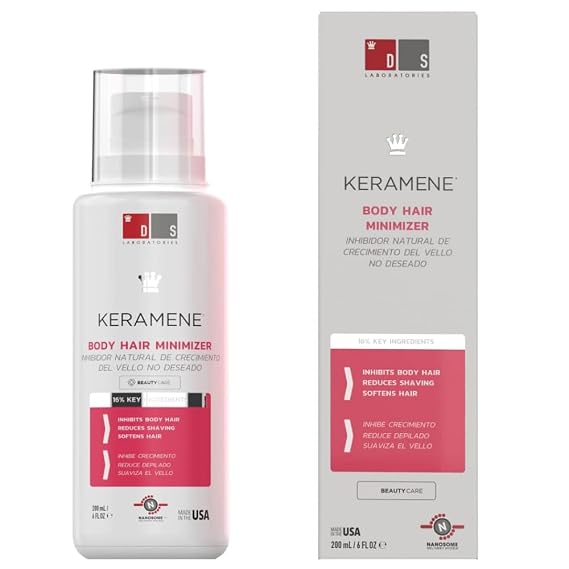 DS Labs Keramene Hair Minimizing Lotion for Hair Removal, 6 fl oz