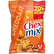 Chex Mix Savory Cheddar Snack Mix, 4.5 OZ