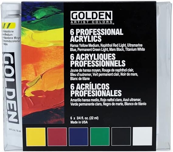 Golden Heavy Body Acrylic Introductory Set (0000074-0)
