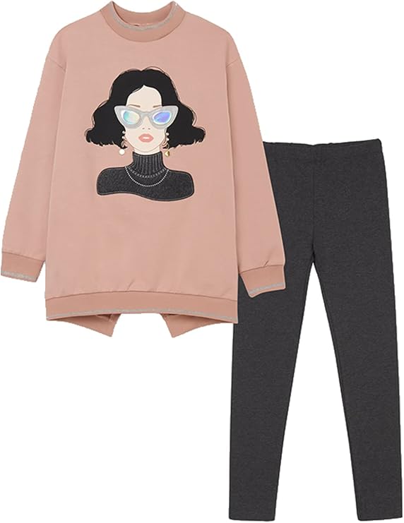 Mayoral Doll Leggings Set for Girls Bright Lea