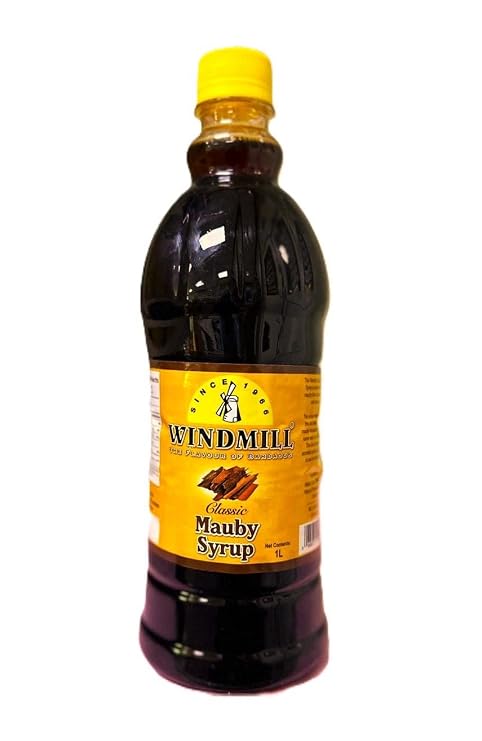 Bajan WINDMILL Classic Mauby Syrup, 1 LITER, Flavor of Caribbean (1 liter)