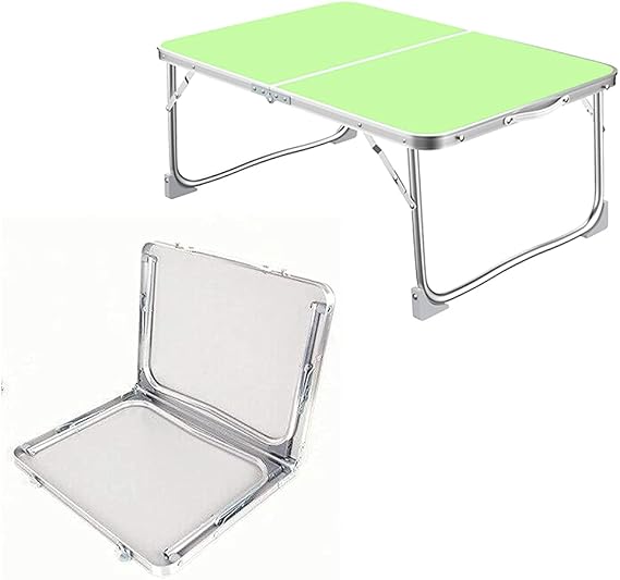 Aluminum Folding Table For Camping,Picnic,Beach,Fishing,Work,Game,Study Desk Laptop Foldable Portable Small 60CM