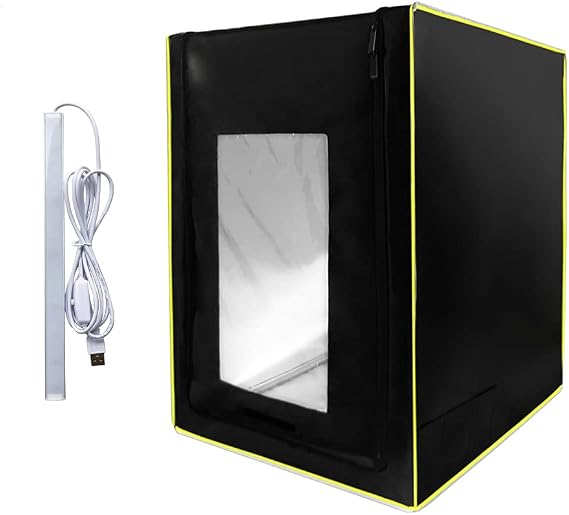 3D Printer Enclosure Constant Temperature Soundproof Dustproof Heating Tent with Light Compatible with Ender 3 v2 Cover Ender 3 Pro/Ender 3S / cr-10 / CR20 Pro Prusa i3 (Large)