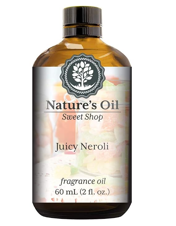 Juicy Neroli Fragrance Oil (60ml) For Diffusers, Soap Making, Candles, Lotion, Home Scents, Linen Spray, Bath Bombs, Slime