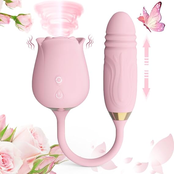 Rose Adult Tool for Women, Newly Rose Vibratoar 2026 Suction Viboators for Woman 10 Speeds SK26-3359