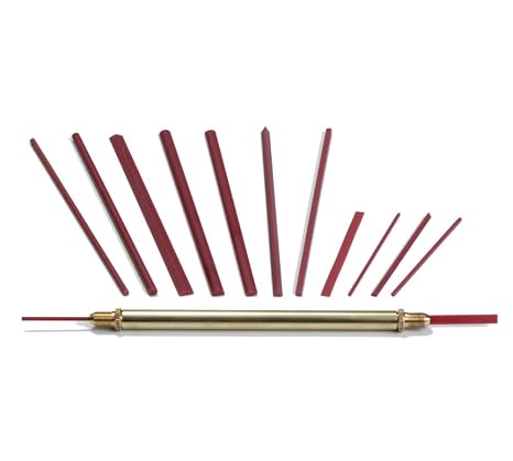 Ruby Stone Midget File Set -Fine Grit (12 Piece)