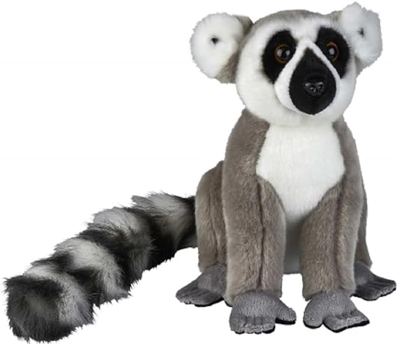 Ravensden Soft Toy Ring Tail Lemur Sitting 28cm