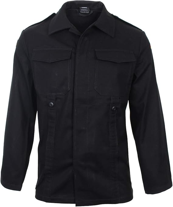 Mil-Tec BW Moleskin Jacket Black Size XL Reg (9)
