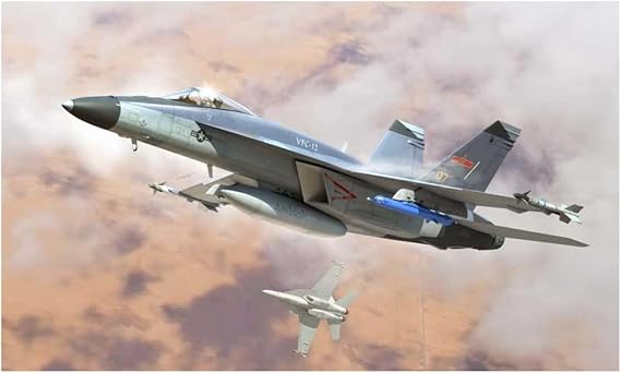 Hobby Boss 1/48 FA-18E Super Hornet VFC-12 Plastic Model Making Scale: 1:48