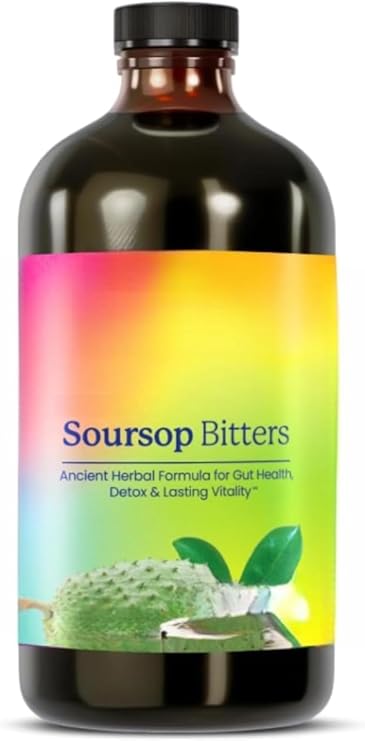Soursop Bitters Liquid - Internal Cleanse, Supports Digestive Wellness & Immune