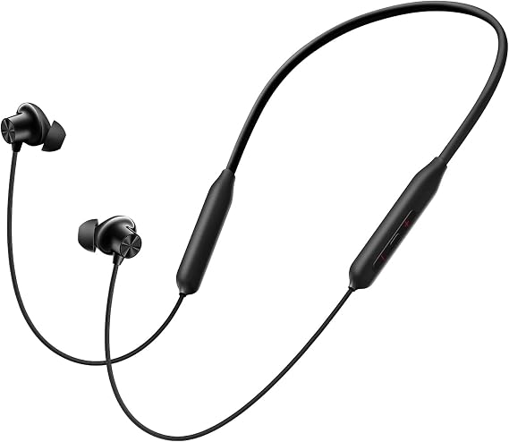 OnePlus Bullets Wireless Z3 Bluetooth 5.0 in Ear Earphones, Spatial Audio 12.4 mm Drivers, 36 Hrs Battery Life (Samba Sunset)