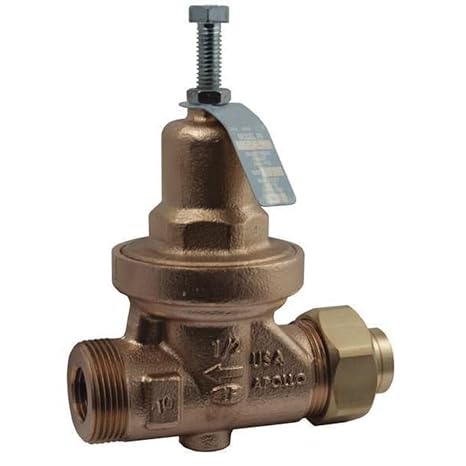 Water Pressure Reducing Valve,3/4 In.
