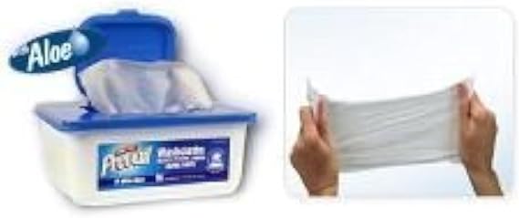 Prevail Disposable Washcloths - 12" x 8" - Pack of 48