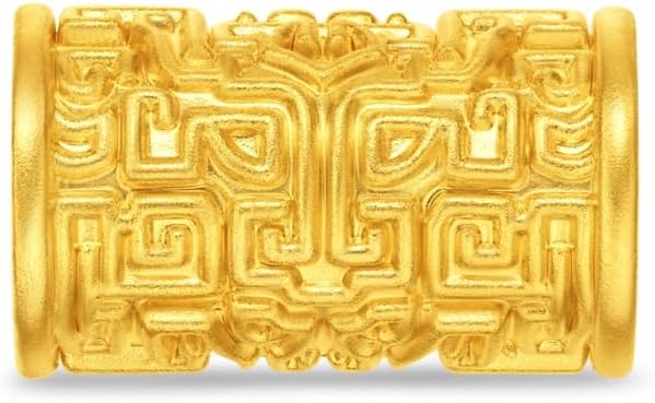 CHOW TAI FOOK 24K Gold Palace Museum Collection Palace Cloud Blessing Charm