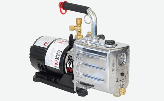 JB Industries JB DV-240DC DC 8.4CFM Plat PRO Pump, Black