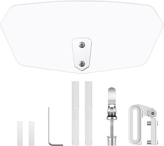 VINTEAM Motorcycle Windshield Extension, Motorcycle Wind Deflector