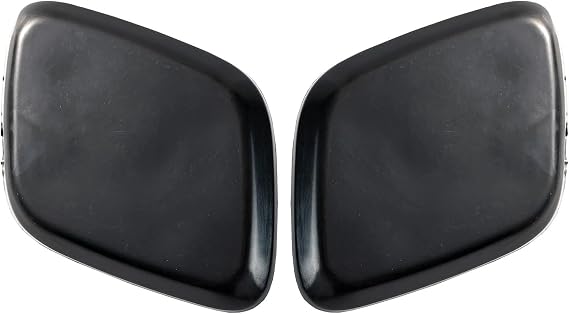 Headlight Washer Cover Cap For Focus MK3 2010-2014 2 Pieces Front Bumper Headlight Washer Nozzle Cover R&L Cap 1719217 Unpainted Car Accessories