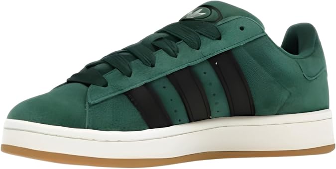 adidas Campus 00s Men's Sneakers, Collegiate Green/Core Black/Off White, Size 10