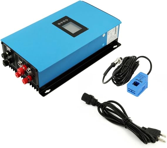 1000W Wind Power Grid Tie Inverter with Limiter Sensor,Dump Load,Pure Sine Wave On Grid Inverter 22-60VDC output 230VAC,Wind Turbine Power Inverter, Support Utility Grid