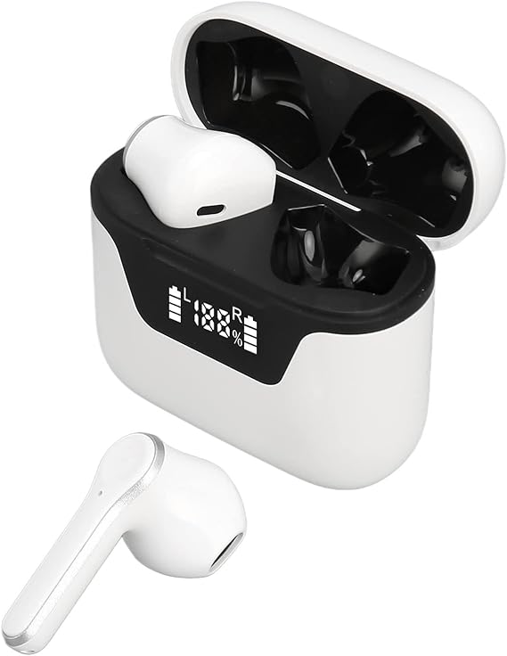 J101 Language Translator Earbuds, Bluetooth Language Translator Device, Support 144 Languages Translation in Real Time, Noise Reduction Instant Voice Translations Device