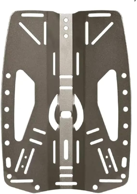 Hollis Stainless Steel or Aluminum Backplate 2.0 for Scuba Diving