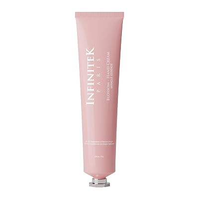 Infinitek Paris | Blossom Hand Cream - Moisturizing Cream for Dry Hands | Galentines Gifts & Valentines Day Gifts for Women | Anti Aging Hand Cream for Women | 70 g  2.4 fl oz