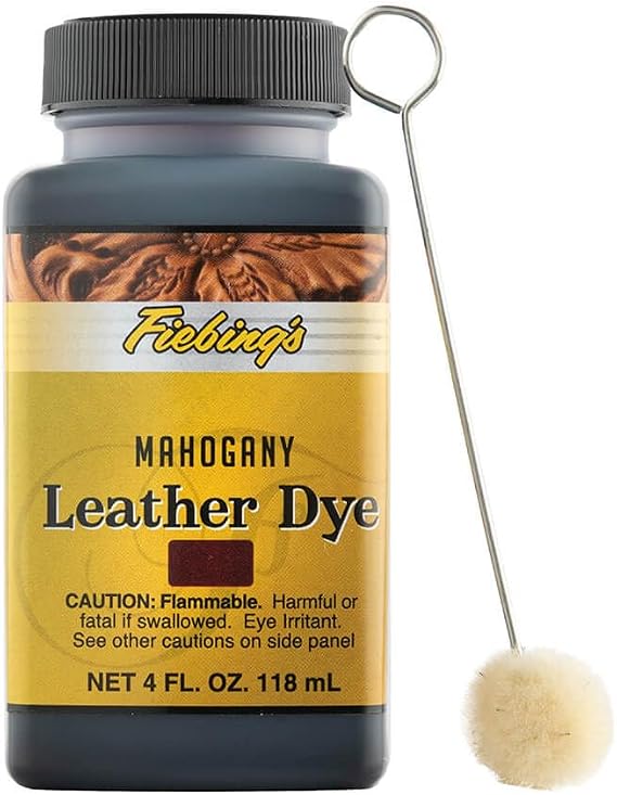 Tandy Leather Fiebings Leather Mahogany Dye 2100-06