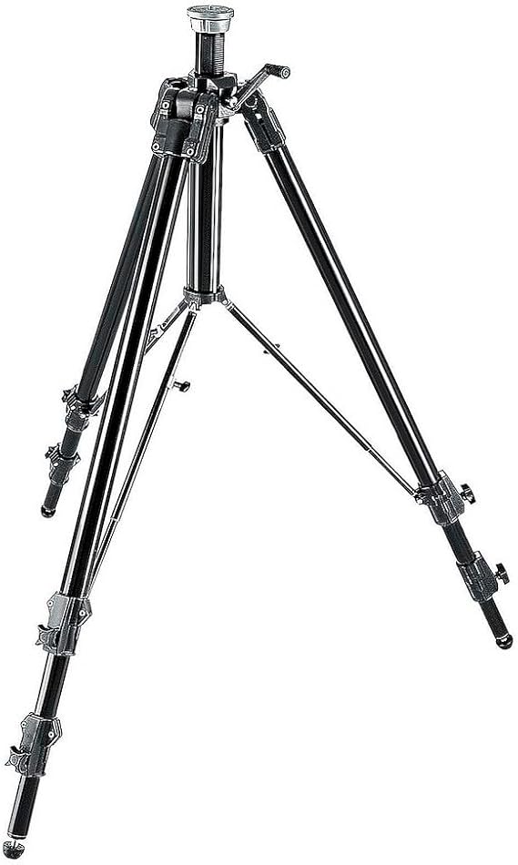 Manfrotto 161MK2B Super Pro Tripod Mark 2 - Replaces 3258 3058 (Black)