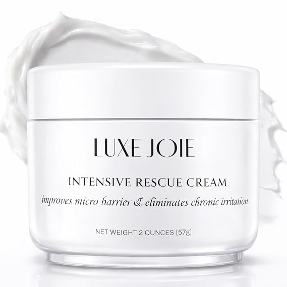 Intensive Rescue Cream Arnica Cream Barrier Moisturizer for Fragile, Thin & Sensitive Skin Hydrating Rescue Cream with Centella, Aloe & Shea Butter 2 oz