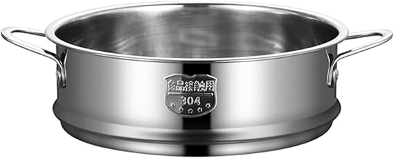 Stainless Steel Dumpling Steamer Basket,Insert for Pot Cooking(9.44INCH)